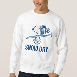 Sweatshirt cacahuètes   Snoopy Ski Trip