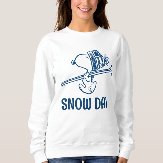 Sweatshirt cacahuètes | Snoopy Ski Trip (Devant)