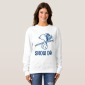 Sweatshirt cacahuètes | Snoopy Ski Trip (Devant entier)