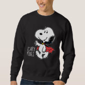 Sweatshirt cacahuètes | Snoopy Smiling Vampire (Devant)