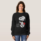 Sweatshirt cacahuètes | Snoopy Smiling Vampire (Devant entier)