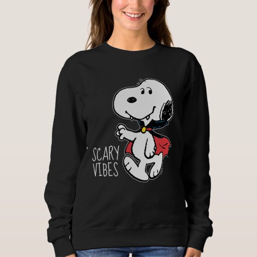Sweatshirt cacahuètes | Snoopy Smiling Vampire (Devant)