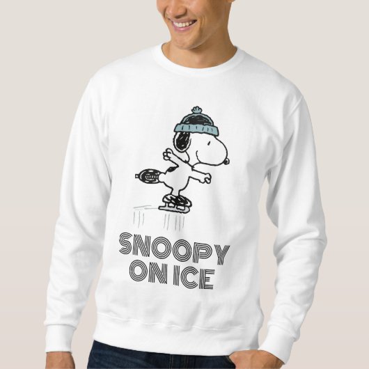 Sweatshirt cacahuètes | Snoopy Sur La Glace (Devant)