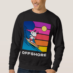 Sweatshirt cacahuètes Snoopy Surfing