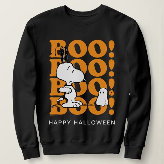 Sweatshirt cacahuètes | Snoopy & the Boos (Design devant)