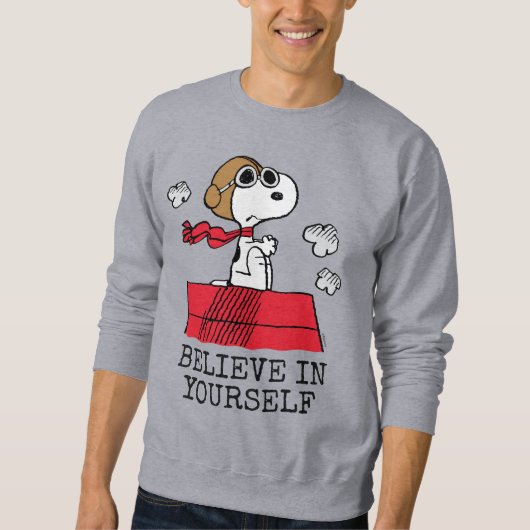 Sweatshirt cacahuètes | Snoopy the Flying Ace (Devant)