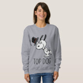Sweatshirt cacahuètes | Snoopy Top Hat Dance (Devant entier)