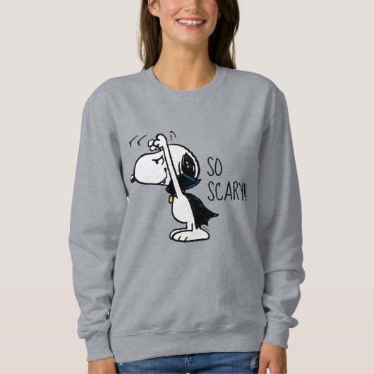 Sweatshirt cacahuètes | Snoopy Vampire effrayant (Devant)