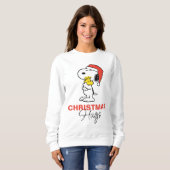 Sweatshirt cacahuètes | Snoopy & Woodstock (Devant entier)
