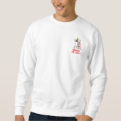 Sweatshirt cacahuètes | Snoopy & Woodstock Arbre de Noël (Devant)