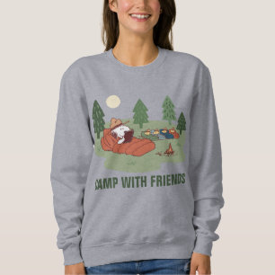 Sweatshirt cacahuètes   Snoopy & Woodstock Happy Campers