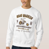 Sweatshirt cacahuètes | Snoopy & Woodstock Road Warriors (Devant)