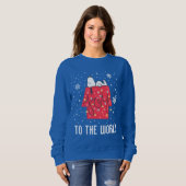 Sweatshirt cacahuètes | Snoopy's Holiday Dreamer (Devant entier)