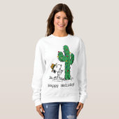 Sweatshirt cacahuètes | Spike's Holiday Cactus (Devant entier)