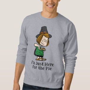 Sweatshirt cacahuètes Thanksgiving Pepperment Patty