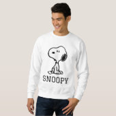 Sweatshirt cacahuètes | Tournages de snoopy (Devant entier)