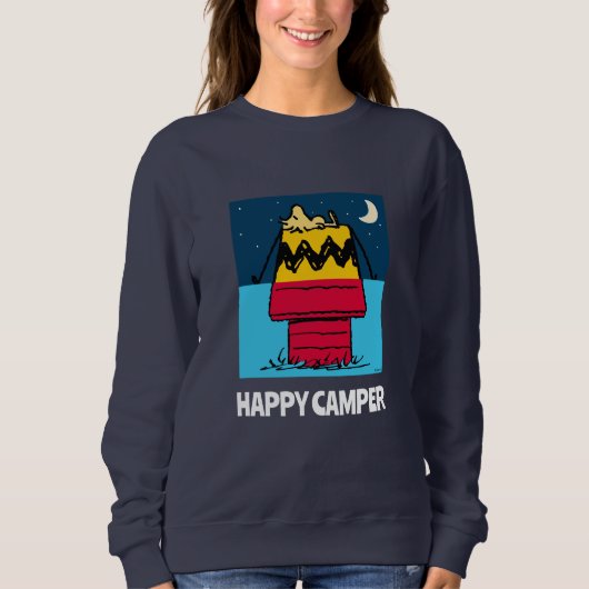 Sweatshirt cacahuètes | Woodstock Camping Demi et Demi (Devant)