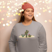 Sweatshirt Cactus Christmas