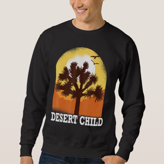 Sweatshirt Cactus - Enfant du désert - Mojave - environnement (Devant)