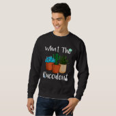 Sweatshirt Cactus for Men Plus Size (Devant entier)