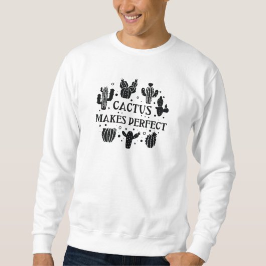 Sweatshirt Cactus rend parfait (Devant)