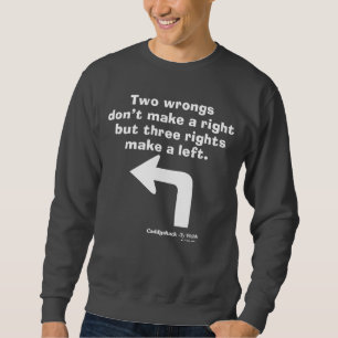 Sweatshirt Caddyshack Deux erreurs ne font pas un droit