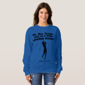Sweatshirt Caddyshack | Oh Mme Crane (Devant entier)