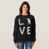 Sweatshirt Cadeau Chihuahua (Devant entier)
