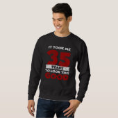 Sweatshirt Cadeau d'anniversaire drôle de 35 ans (Devant entier)