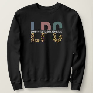 Sweatshirt Cadeau de conseiller professionnel agréé LPC