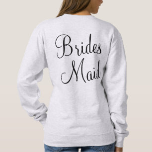 Sweatshirt Cadeau de femme de chambre personnalisée Fête Hen