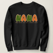 Sweatshirt Cadeau drôle pour maman (Design devant)