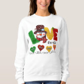 Sweatshirt Cadeau Mimi Life pour Noël (Devant)