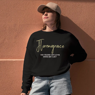 Sweatshirt Cadeau personnalisé pour la fête de l'anniversaire