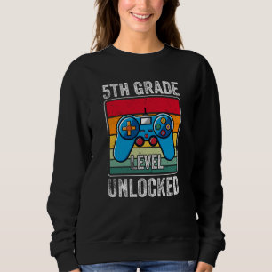Sweatshirt Cadeau pour élève de cinquième avec jeu vidéo débl