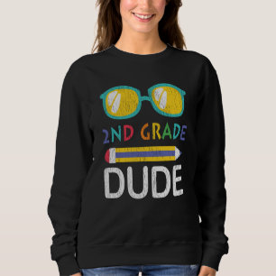 Sweatshirt Cadeau pour un gars de 2e année pour la rentrée de