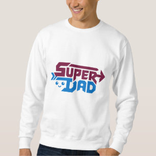 Sweatshirt Cadeau Super Papa Gamer – Rétro Mignon
