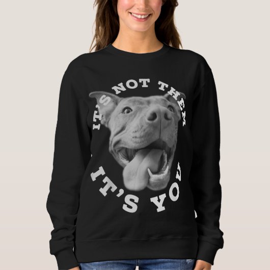 Sweatshirt Cadeaux Amoureux de les chiens Pitbull Lover Cadea (Devant)