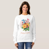 Sweatshirt Cadeaux d'anniversaire vintages pour les femmes de (Devant entier)