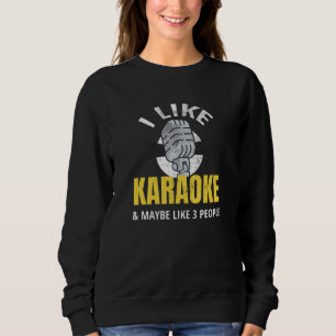 Sweatshirt Cadeaux de Karaoke  Nuit karaoké pour les amateur