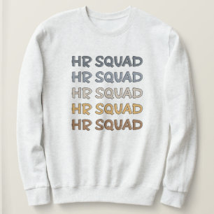 Sweatshirt Cadeaux de l'équipe des ressources humaines de l'e