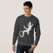 Sweatshirt Cadeaux de lézard de chemises de reptile de (Devant entier)