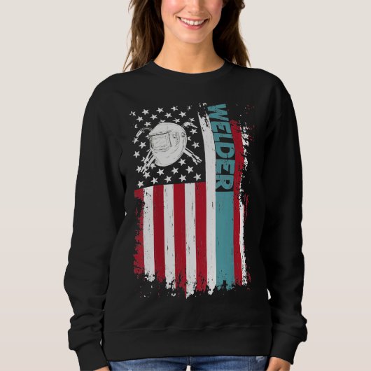 Sweatshirt Cadeaux de Soudure Image de Soudure Drôle au Dos d (Devant)