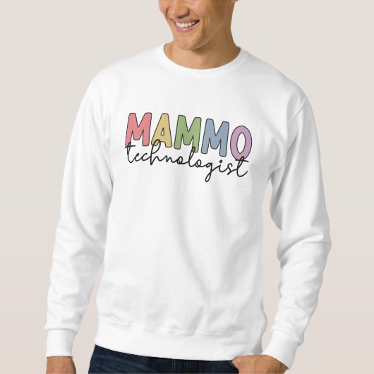 Sweatshirt Cadeaux de technologue en mammographie Technicien (Devant)
