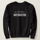 Sweatshirt Cadeaux d'instructeur de pilote (Design devant)