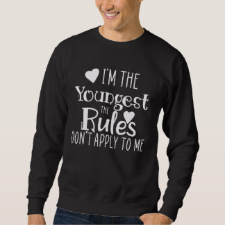 Sweatshirt Cadette Aucune règle pour moi Frère et soeur assor