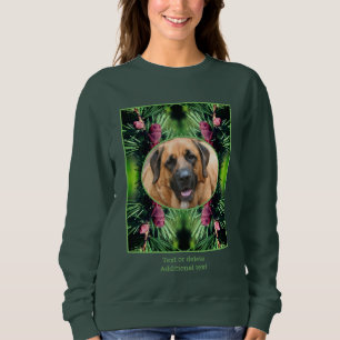 Sweatshirt Cadres de cônes de pin Créer votre propre animal d