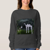 Sweatshirt Cadres noir et blanc Overture Paint Horse (Devant)