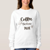 Sweatshirt Café avant Talkie (Devant)