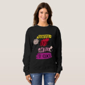 Sweatshirt Café Avant Vin O'clock Pour Vin Et Café (Devant entier)
